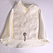 Аксессуары handmade. Livemaster - original item Vanilla Handkerchief. Handmade.