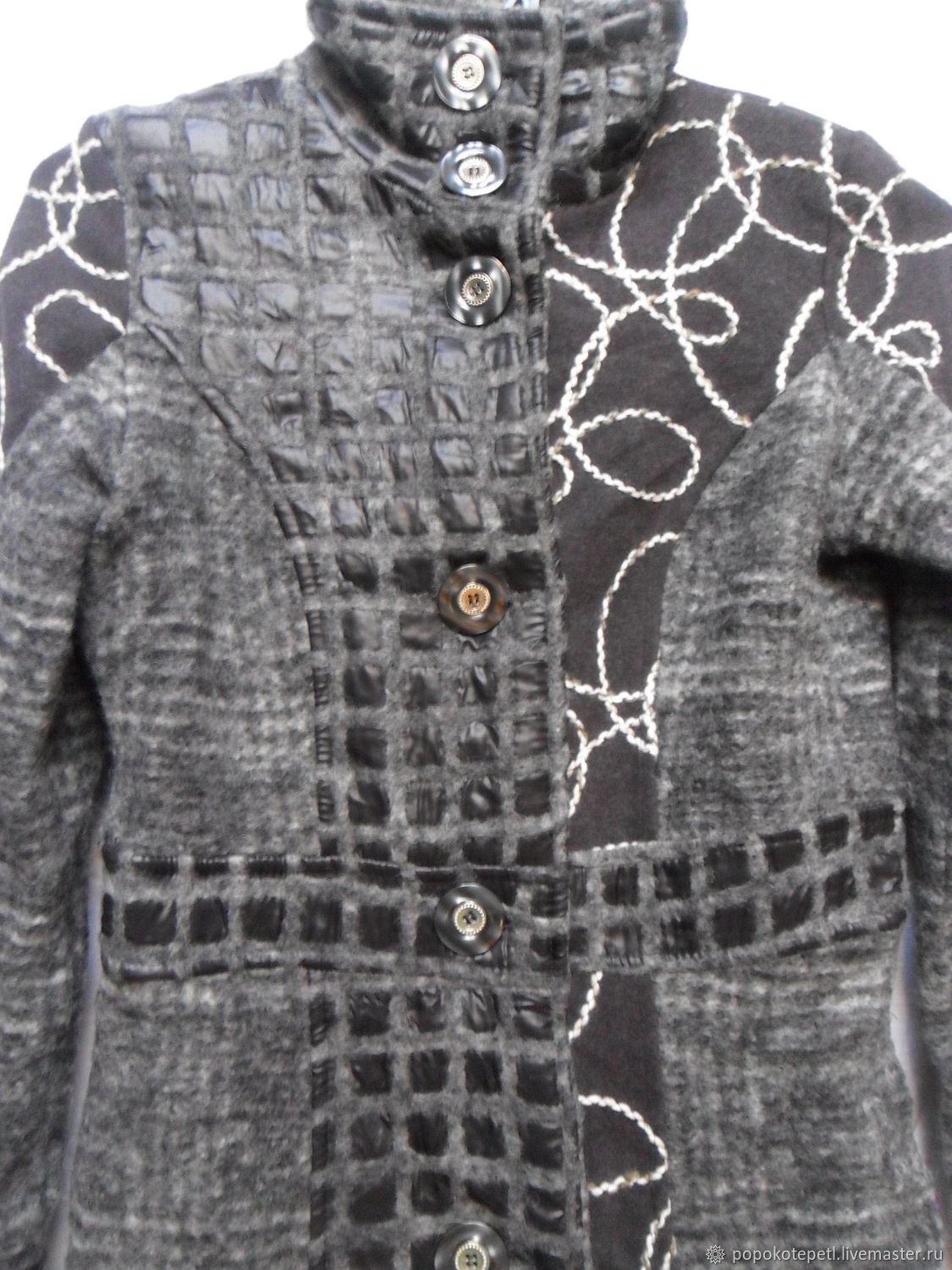 Long coat,wool vintage Italy size 44, Vintage clothing, Novorossiysk,  Фото №1