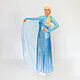 Elsa. Scenic suit/Cosplay/Carnival costume. Suits. Work-shop Lillu. My Livemaster. Фото №5