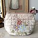 Textile quilted handbag MY GARDEN cosmetic bag. Classic Bag. HOME TEXTILE (jannet). My Livemaster. Фото №4