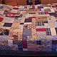 Заказать 240х220 Лоскутное покрывало Вечерняя прогулка  quilt на заказ размер. Лада лоскутные покрывала. Ярмарка Мастеров. . Пледы Фото №3