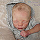Молд реборн Realborn Aspen asleep/awake, Leif. Заготовки для кукол и игрушек. Анна. Ярмарка Мастеров.  Фото №7