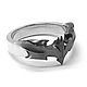 Кольцо из серебра Batman BSR15-102. Кольца. Blacksilver. Ярмарка Мастеров.  Фото №4