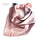 Silk scarf 'Pink pearl' silk 100% dusty pink. Shawls1. Silk Batik Watercolor ..VikoBatik... My Livemaster. Фото №6