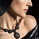 Колье" Black patina", Колье, Венеция,  Фото №1