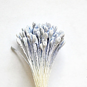 Материалы для творчества handmade. Livemaster - original item Purple stamens. Handmade.