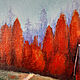 Заказать  "Осень в Канаде" пейзаж маслом. Картины LanArt. Ярмарка Мастеров. . Картины Фото №3