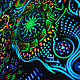 Order Luminous fluorescent fabric 'Butterfly Effect-H». Fractalika. Livemaster. . Subculture Attributes Фото №3