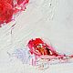 Картина маслом натюрморт с цветами "Красные пионы". Картины. Елизавета Яшина. Ярмарка Мастеров.  Фото №6
