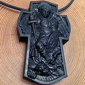 Украшения handmade. Livemaster - original item The cross of the Archangel Michael from Eben. Handmade.