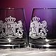 Стакан для виски с объёмной гравировкой. Бокалы. GLASS-DECO. Интернет-магазин Ярмарка Мастеров.  Фото №2