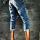 Заказать Рваные джинсы "Baby Freeze". Студия дизайна 'Jeans_torn'. Ярмарка Мастеров. . Джинсы Фото №3