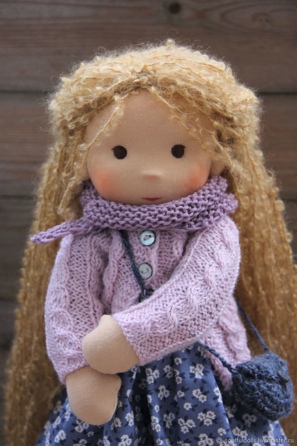 Mia A Waldorf Doll 38 Cm Shop Online On Livemaster With Shipping E6pmfcom Moscow