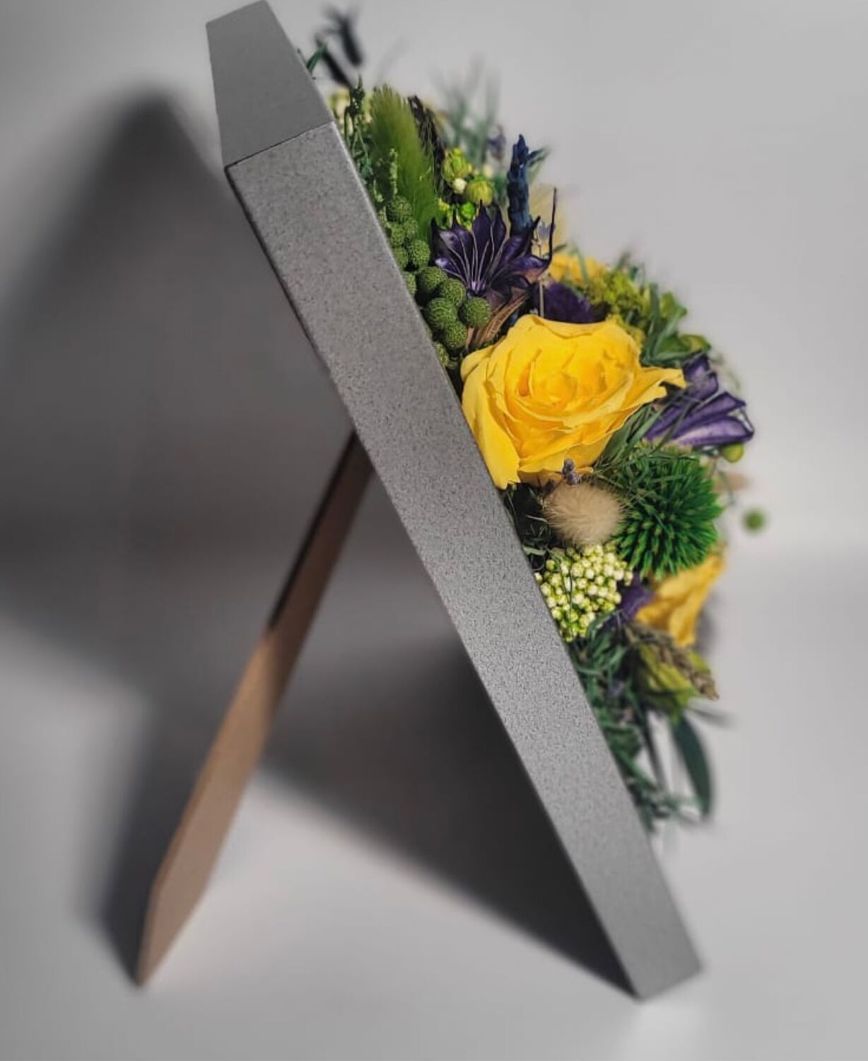 Картина из сухоцветов в интернет-магазине Ярмарка Мастеров по цене 3200 ...