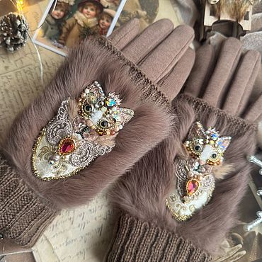 Как украсить перчатки, варежки, митенки: 7 способов — irhidey.ru