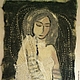 Заказать Панно войлочное "Невеста". BARTOSHEVICH шляпная мастерская. Ярмарка Мастеров. . Картины Фото №3