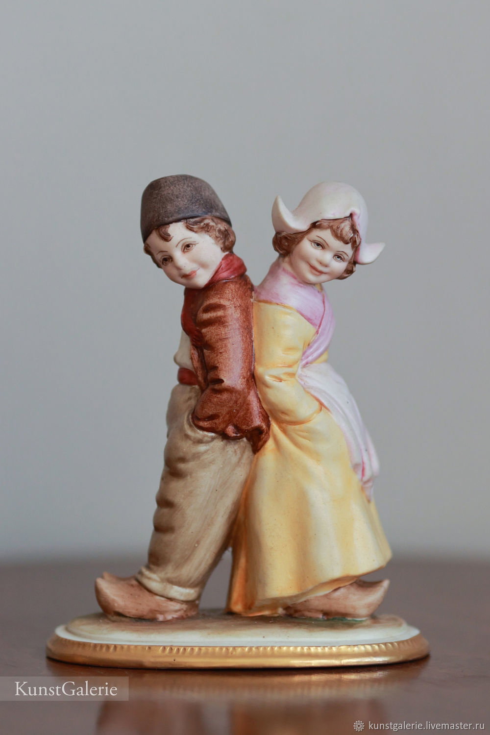 Винтаж: Детские шалости Bruno Merli Capodimonte фарфоровая статуэтка, Статуэтки винтажные, Санкт-Петербург,  Фото №1