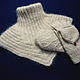 Women's knitted set of accessories Gold, Dickies, Klin,  Фото №1