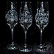 New year's glasses. Wine Glasses. ArtGraving. My Livemaster. Фото №5