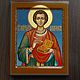 The icon of St. Panteleimon (handwritten). Icons. Marusia. Online shopping on My Livemaster.  Фото №2
