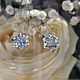Серьги-пусеты Голубая мечта. Серьги-пусеты. Jewelry fashion. Ярмарка Мастеров.  Фото №7