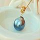 Gold pendant with Tahitian pearl buy. Pendant. luxuryclub. Online shopping on My Livemaster.  Фото №2