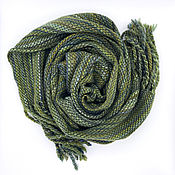 Scarf homespun, cell classic, the wool