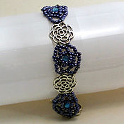 Украшения handmade. Livemaster - original item Bracelet of beads with opal. Handmade.