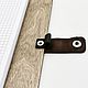 Order Wooden notebook with leather binding 'For great ideas'. semejnaya-masterskaya-bambuk. Livemaster. . Notebooks Фото №3