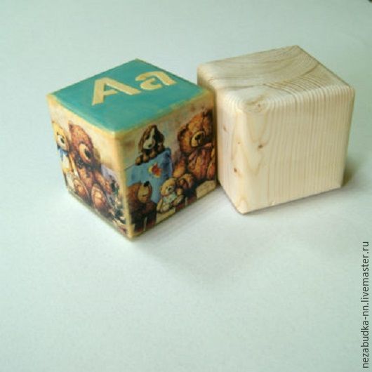 Декупаж и роспись ручной работы. Ярмарка Мастеров — ручная работа. Купить Кубики сосна. Handmade. Заготовка для декупажа, заготовка из липы