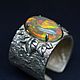 Flower of fire ring with fire opal, Rings, Moscow,  Фото №1