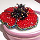 Order Embroidered brooch Red poppy. paperchest (paperchest). Livemaster. . Brooches Фото №3