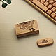 Order Wooden gift flash drive 32 GB 'With love' in a box. Trees may - creative workshop. Livemaster. . Gifts for March 8 Фото №3