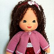Маша - игровая кукла из натуральных материалов