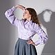 Women's blouse 'Retro office 3'. Blouses. Moda No Time. Online shopping on My Livemaster.  Фото №2
