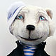 Полярный Медведь, Интерьерная кукла, Севастополь,  Фото №1