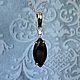 Order Diamond black pendant 5.50 ct buy. luxuryclub. Livemaster. . Necklace Фото №3