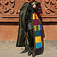 Coat: women's lined coat Boho Peru. Coats. CUTE-KNIT by Nata Onipchenko. Online shopping on My Livemaster.  Фото №2