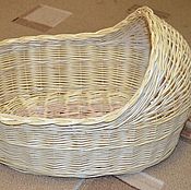 Куклы и игрушки handmade. Livemaster - original item The cradle for the doll is woven from willow vines. Handmade.