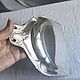 Винтаж: Старинный совочек для сбора крошек, прибор сервировочный серебрение. Столовые приборы винтажные. Винтаж из Италии (vintage-italia) (vintage-italia). Ярмарка Мастеров.  Фото №5