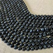 Материалы для творчества handmade. Livemaster - original item Copy of Copy of Copy of Copy of Copy of Copy of Tiger eye 4 mm, smooth ball, natural stone beads. Handmade.