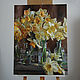 Painting 'Still life with daffodils' oil on canvas 60h80 cm. Pictures. vestnikova. Online shopping on My Livemaster.  Фото №2