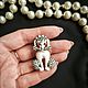 Винтаж: Винтажная брошь с эмалью пудель. Броши винтажные. Vintage_jewelry_nsk (Ольга и Светлана). Интернет-магазин Ярмарка Мастеров.  Фото №2