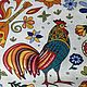 Скатерть из рогожки Русич. Скатерти. «Кухонный текстиль и прочее» (marina-kovalevskaya-1). Интернет-магазин Ярмарка Мастеров.  Фото №2