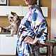 Фото пижамного костюма из натурального  именного атласа Missoni.