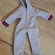 Purple jumpsuit. Clothes for dolls. Family Craft Room. My Livemaster. Фото №4