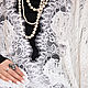 Кардиган кружевной Роскошный белый ангел. Кардиганы. Авторская одежда  Ksenya Shishkina. Ярмарка Мастеров.  Фото №6