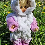 Одежда детская handmade. Livemaster - original item Knitted Teddy Romper for babies. Handmade.