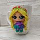 Mug with a princess LOL. Mugs and cups. lilit1904 (Lilit1904). Online shopping on My Livemaster.  Фото №2