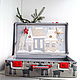 Suitcase for Christmas toys ' Fabulous Denmark', Suitcase, Petrozavodsk,  Фото №1